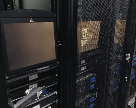 LCD KVM Switch Installation at IDX Data Center